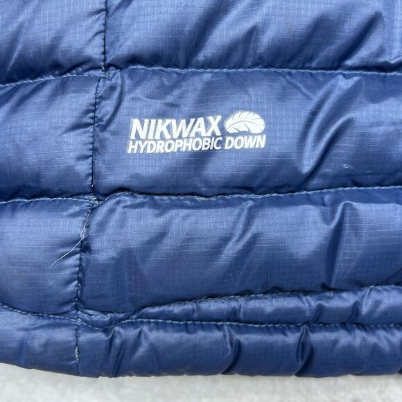 RAB NIKWAX Microlight Down Puffer Jacket Men Size Large Navy Blue Style: QDA-94 - Picture 9 of 13